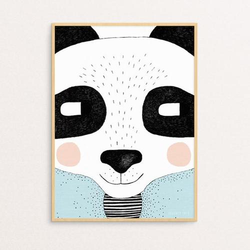 Big Panda -팬더(30x40cm)[수입정품 북유럽 모던 인테리어 포스터 아이액자 ]